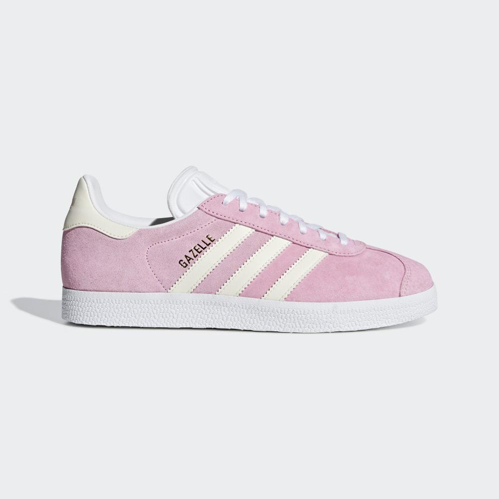 Originals Adidas Gazelle Dama Romania - Roz/Albi F34327